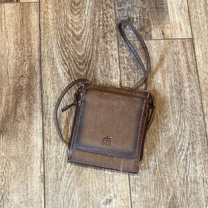 STS Ranchwear Brown Leather Crossbody Bag